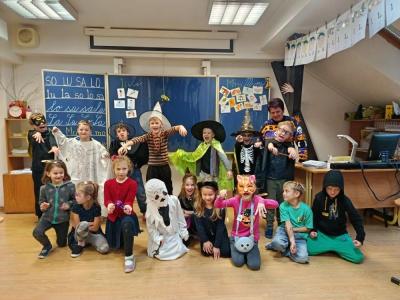 Halloween ve škole