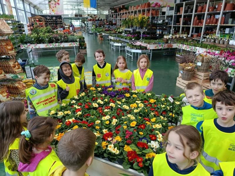 Jarní vycházka 1.B