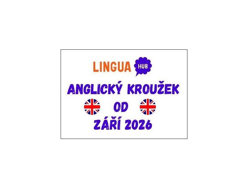 Kroužek angličtiny pro školní rok 2026/2027