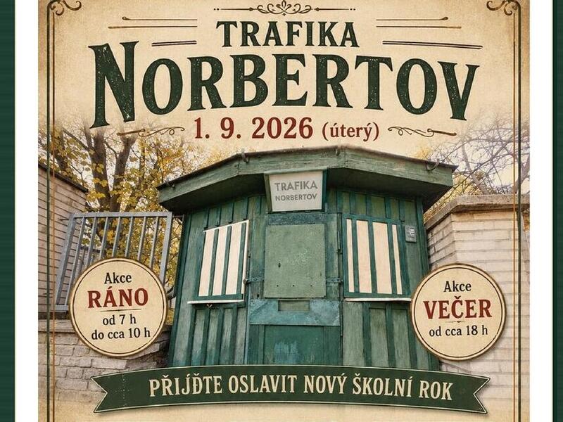Vítání školního roku v Trafice Norbertov