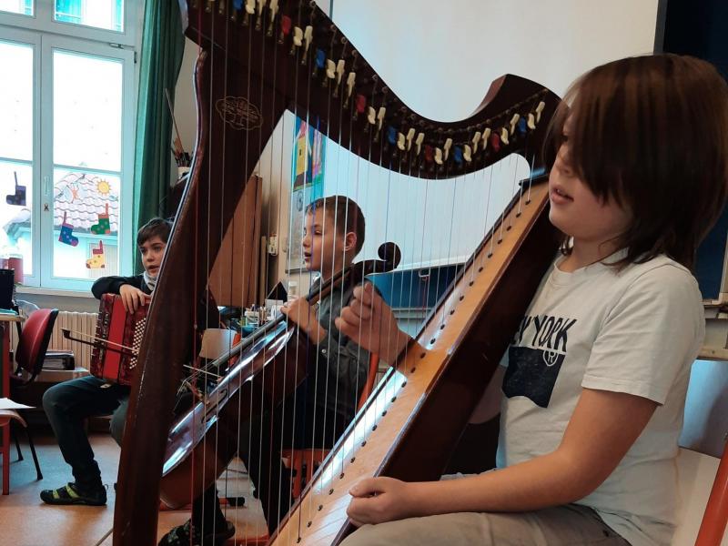 Vánoční koncert ve 4. B