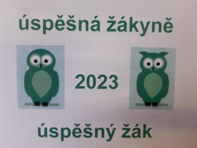 Úspěšný žák 2023