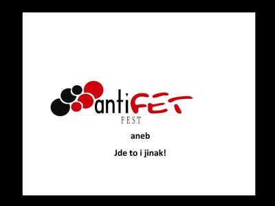 Antifetfest aneb Jde to i jinak! 2024