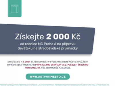 Příspěvek k přijímacímu řízení na střední školy 2024-2025
