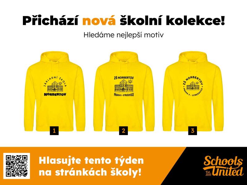 Nová školní kolekce oblečení