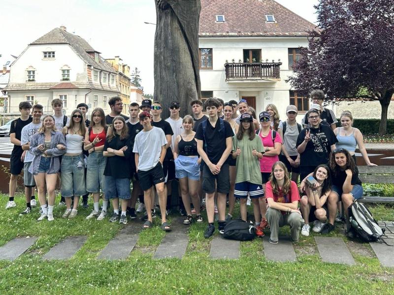 9. A a 9. B na výletě