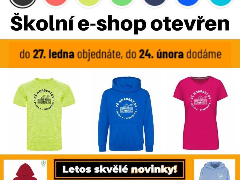 Otevření e-shopu