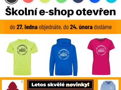 Otevření e-shopu